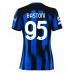 Inter Milan Alessandro Bastoni #95 Hjemmedrakt Dame 2023-24 Korte ermer